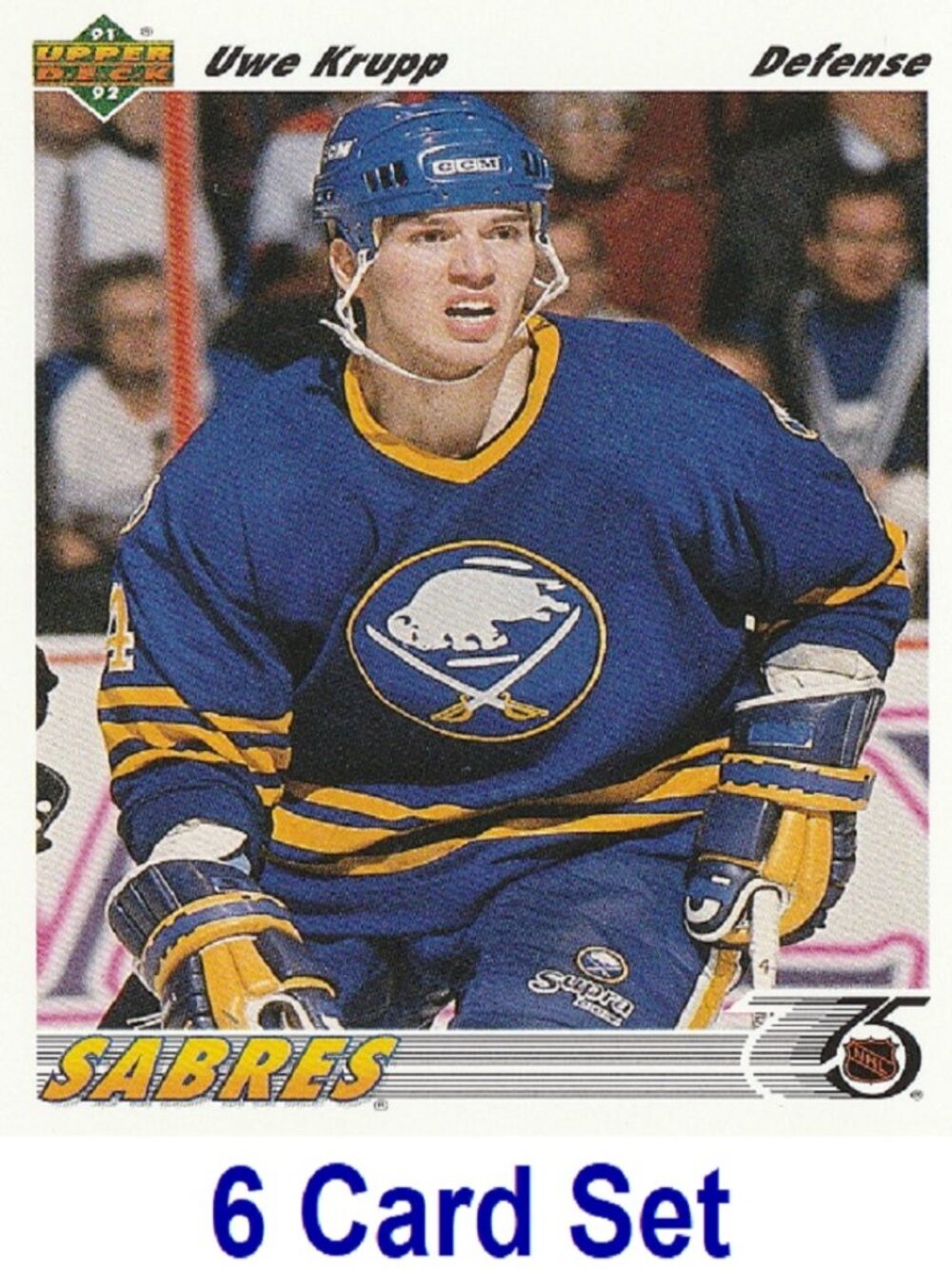 Uwe Krupp Hockey Card Collection
